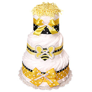Busy Bee Decoration Diaper Cake