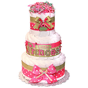 Decoration Little Princess Diaper Cake