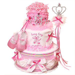 Teeny Tiny PRINCESS Diaper Cake