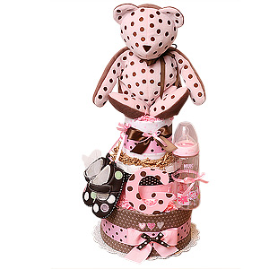 Chocolate Polka Dots Bear