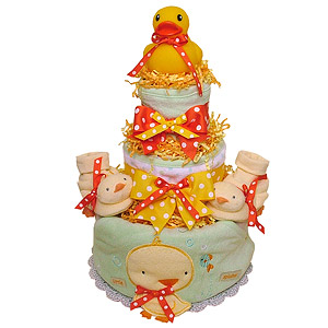 RubberDuck Diaper Cake