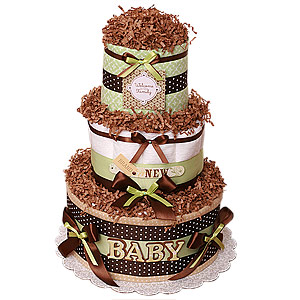 Welcome To The Family Diaper Cake