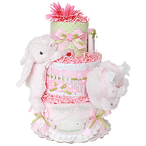 Bunny Diaper Cake