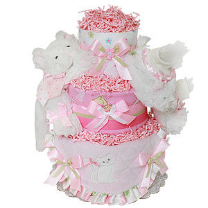 Little Kitten Diaper Cake