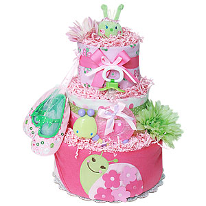 Caterpillar Diaper Cake