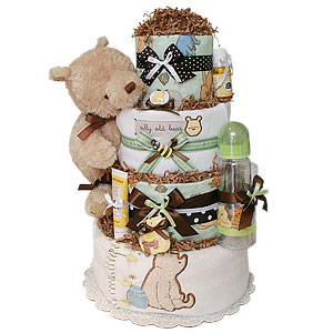 Silly Old Bear Classic Pooh Diaper Cake